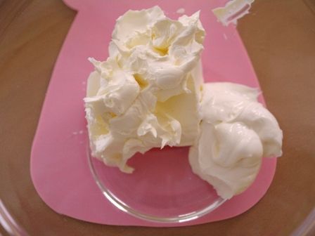 簡単ホットケーキミックスでマーブル模様の濃厚チーズケーキ01
