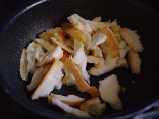 パンとサーモンの野菜たっぷりサラダ06