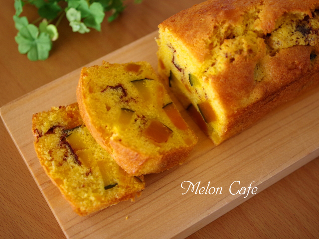 ホットケーキミックスでかぼちゃたっぷり簡単パウンドケーキ