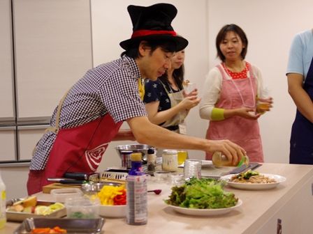 アイランドキッチンにて懇親会2014080903