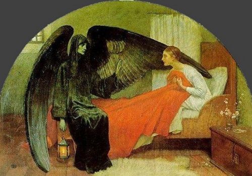 死の天使の絵画9点 人の死の間際に現われ 魂を導く存在 さぁ 刻が来ました メメント モリ 西洋美術の謎と闇 死の天使の絵画9点 人の死の間際に現われ 魂を導く存在 さぁ 刻が来ました メメント モリ 西洋美術の謎と闇