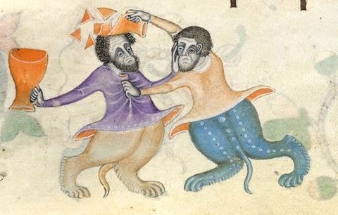 between 1320 -40 London, British Library