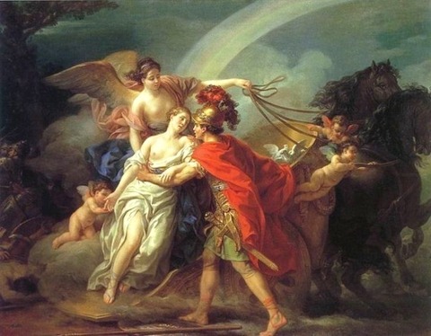 VIEN, Joseph-Marie Venus, Wounded by Diomedes 1775