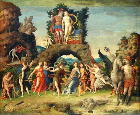 La Parnasse, by Andrea Mantegna 1496-7