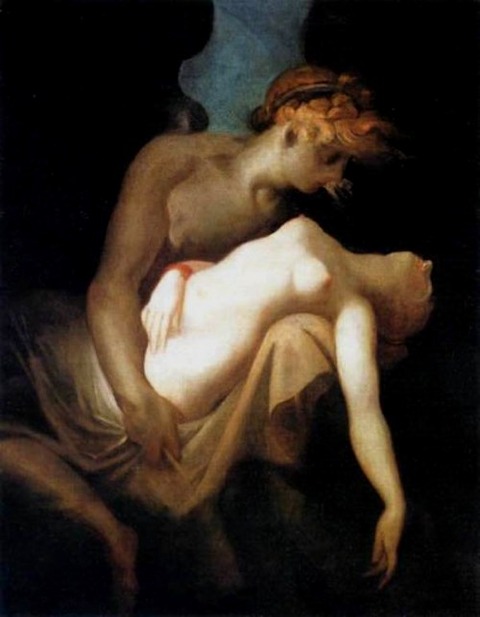 Johann Heinrich Füssli (1741-1825) - Amore e Psiche