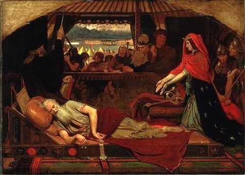 Ford Madox Brown Cordelia at the Bedside of Lear