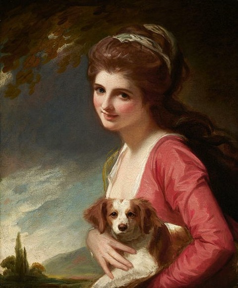 George Romney - Lady Hamilton 1782
