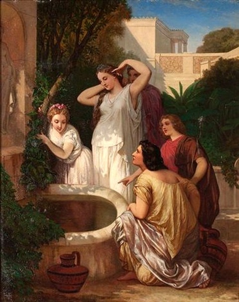 La Fontaine de Jouvence by Henri Pierre Picou