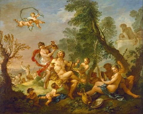 Charles-Joseph Natoire - Bacchanal 1745-9