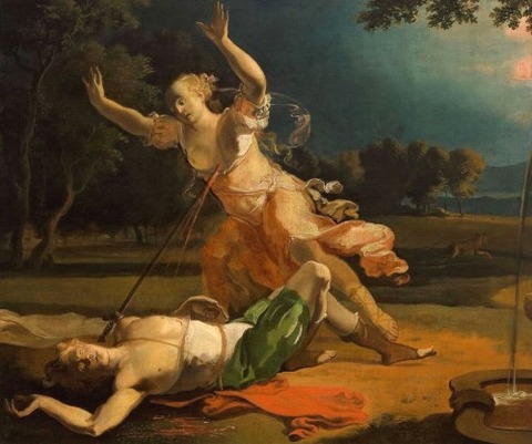 Abraham Hondius Pyramus and Thisbe 1660-75