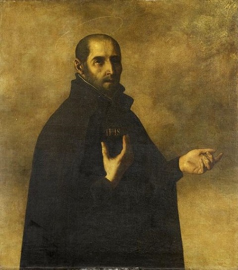 Ignatius Loyola by Francisco Zurbaran 1598-1664