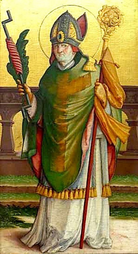 St. Erasmus by the Master of Meßkirch, c. 1530