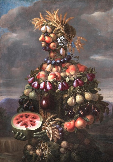 Still Life Painting - Summer by Giovanni Stanchi
