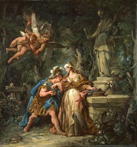 Jason swearing Affection Medea Jean-François Detroy 1742-3