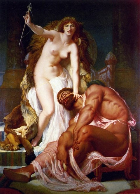 Hercules at the Foot of Omphale Gustave Boulanger, 1861