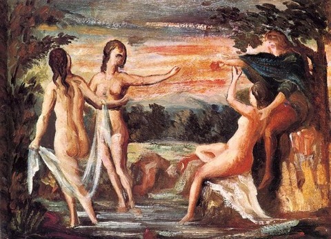 Paul_Cézanne パリスの審判 1862