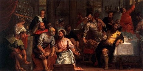 Paolo Veronese - Christ Washing the Feet 1580