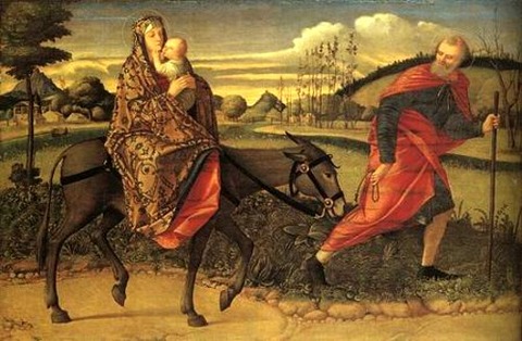 The Flight into Egypt by Carpaccio Vittore