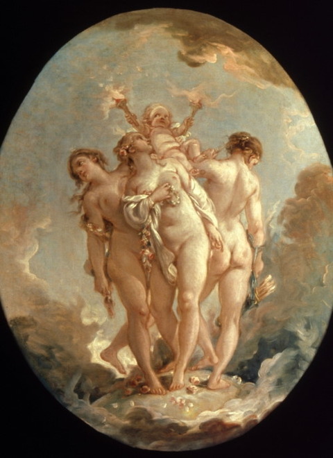 Three Graces 18th Nfrancois Boucher