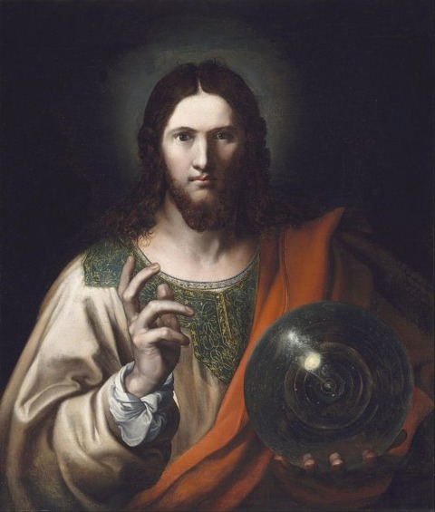 Unknown artist, Salvator Mundi 16th