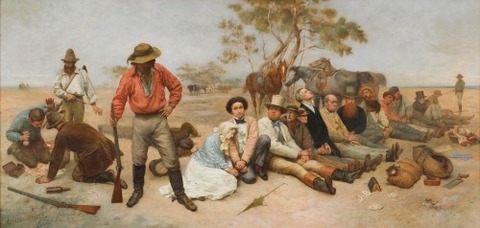 William Strutt, 'Bushrangers, Victoria, Australia, 1852-87
