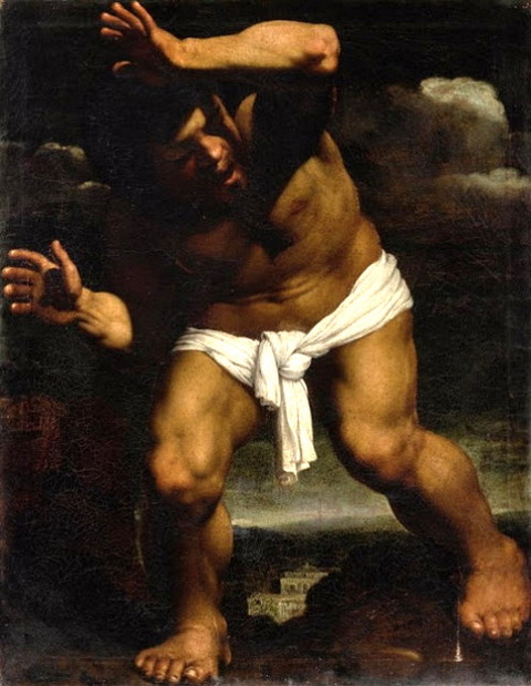 ROMAN SCHOOL EARLY 17th The Giant Orion