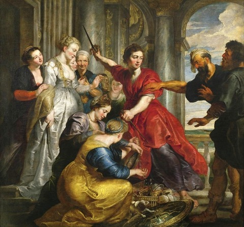 Achilles Discovered Ulysses Diomedes Peter Paul Rubens