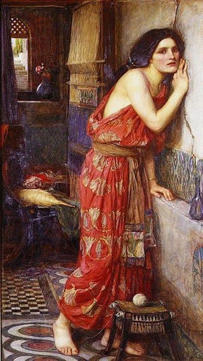Thisbe, by John William Waterhouse, 1909