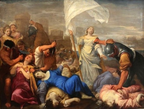 The Martyrdom of St. Ursula Lorenzo Pasinelli