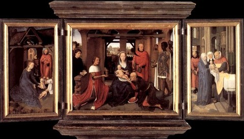Triptych of Jan Floreins, 1479 - Hans Memling