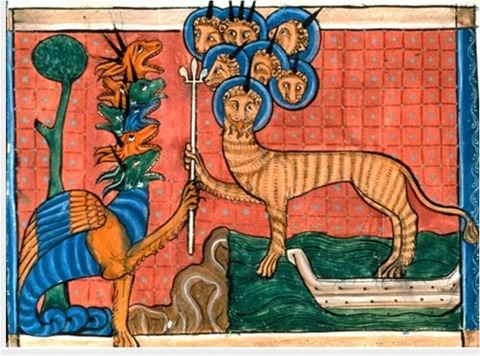 manuscript of The Apocalypse, France,