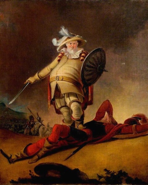 Falstaff and the Dead Body of Hotspur Robert Smirke
