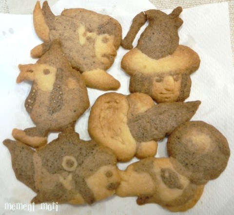 怪物クッキー完成