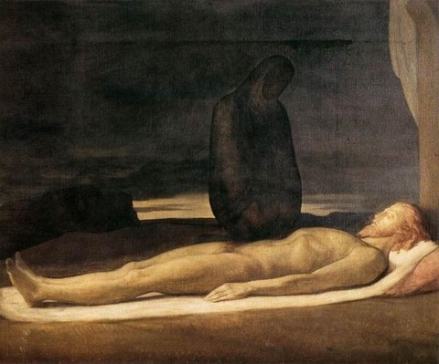 Hippolyte Flandrin, Pieta