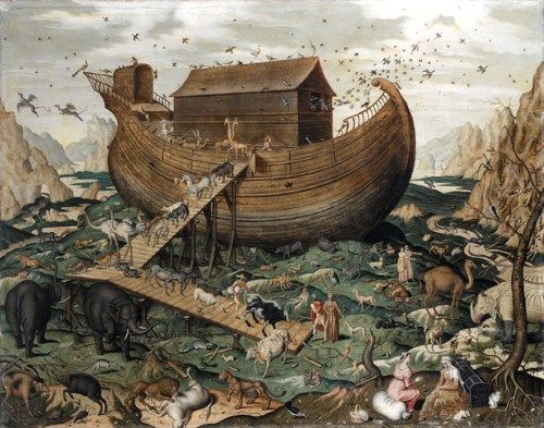 ノアの方舟 箱舟 の絵画11選 家族とつがいの動物が船に乗り 大洪水を逃れる メメント モリ 西洋美術の謎と闇