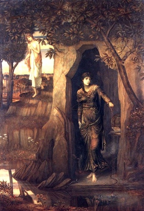 John Melhuish Strudwick キルケとスキュラ 1886