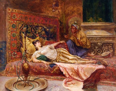Reclining Odalisque Ferencz-Franz Eisenhut