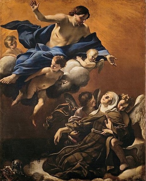 Giovanni Lanfranco - Ecstasy of St Margaret of Cortona 1622