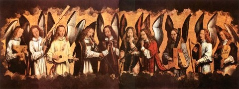 Hans Memling Coro de Ángeles