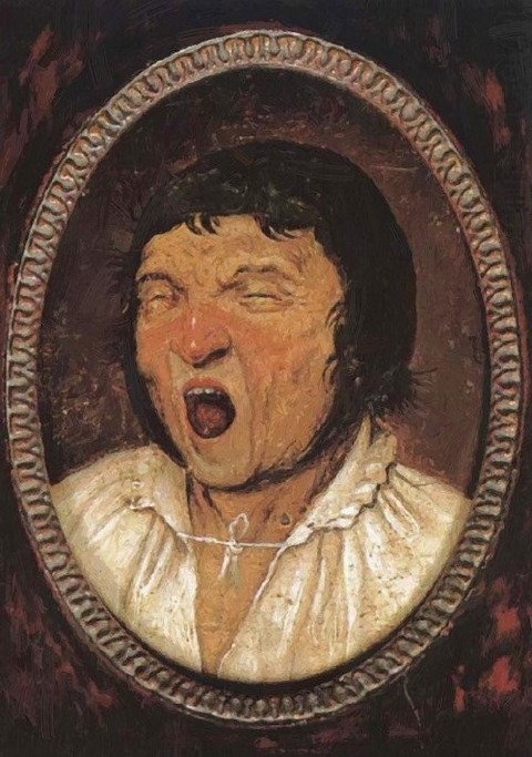 Yawning Man Bruegel the Elder Pieter