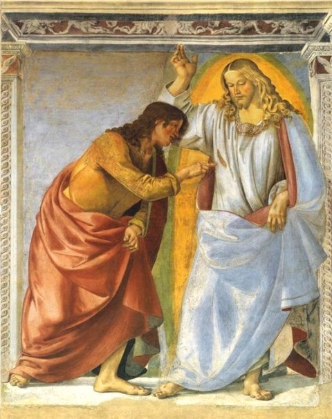 Luca Signorelli Christ and the Doubting Thomas