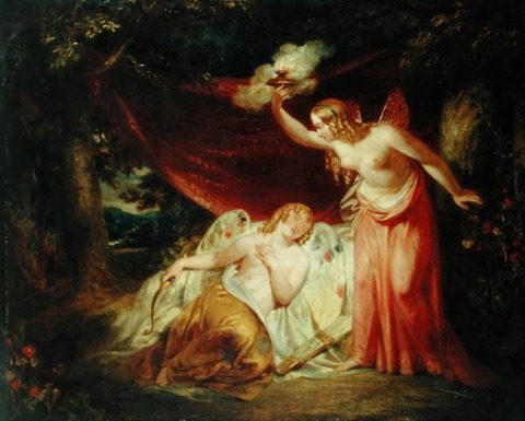 Psyche Enamoured of Cupid John Wood