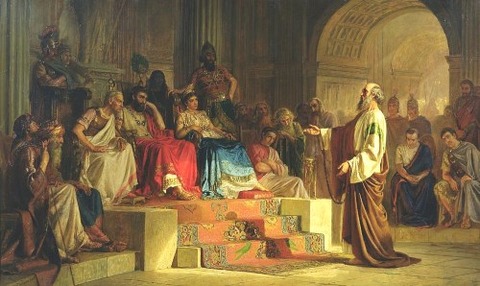 Trial Of The Apostle Paul by Nikolai K Bodarevski
