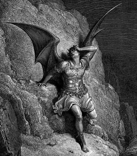 Gustave Doré, Depiction of Satan 1866