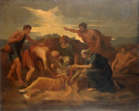 Zenobia Found On The Banks Arax 1634 Nicolas Poussin