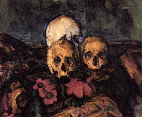 The Three Skulls - Paul Cezanne 1898-05