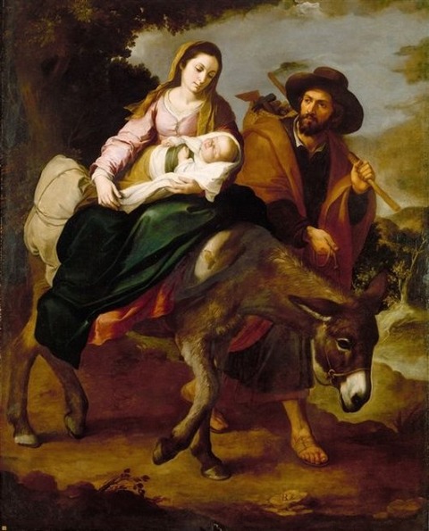 Bartolomé Esteban Murillo - The Flight Into Egypt, 1647-50