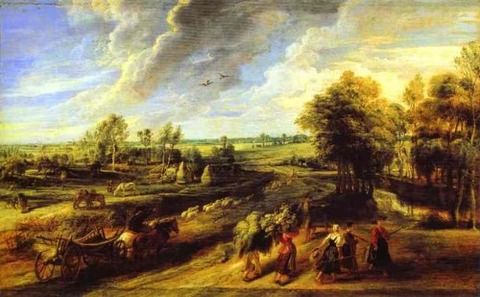 Rubens Return from the Fields