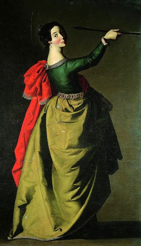 Saint Ursula by Francisco de Zurbarn