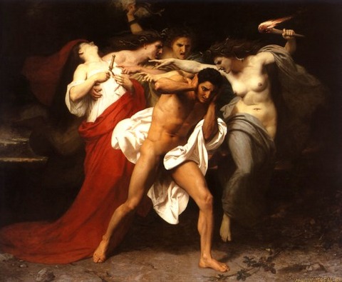 william adolphe bouguereau orestes